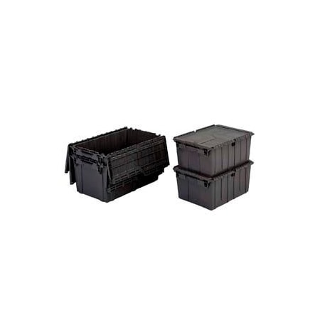 Flipak Distribution Container, 23-7/8 X 19-5/8 X 12-5/8, Black